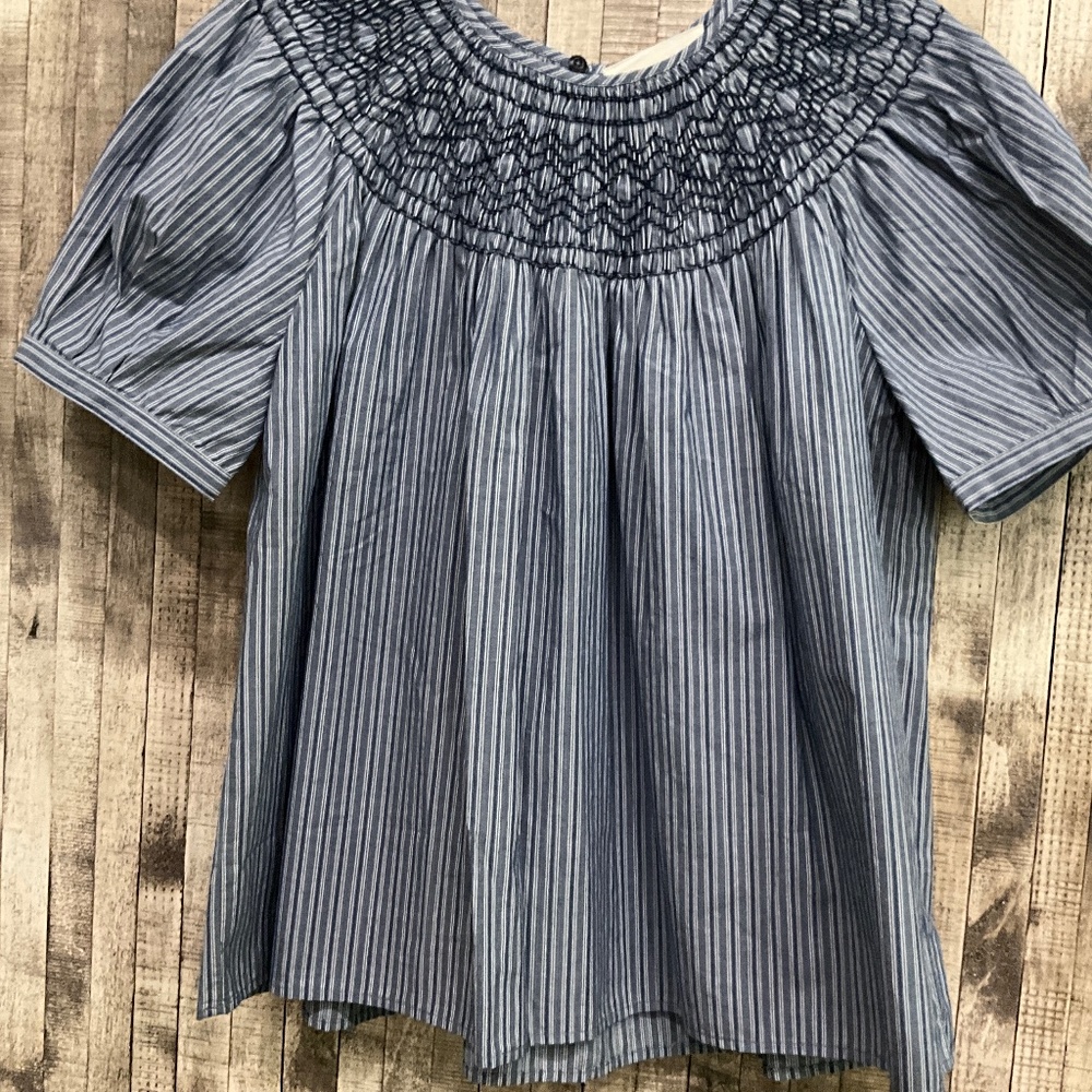 THE GREAT NWOT  PUFF SLEEVE BLOUSE